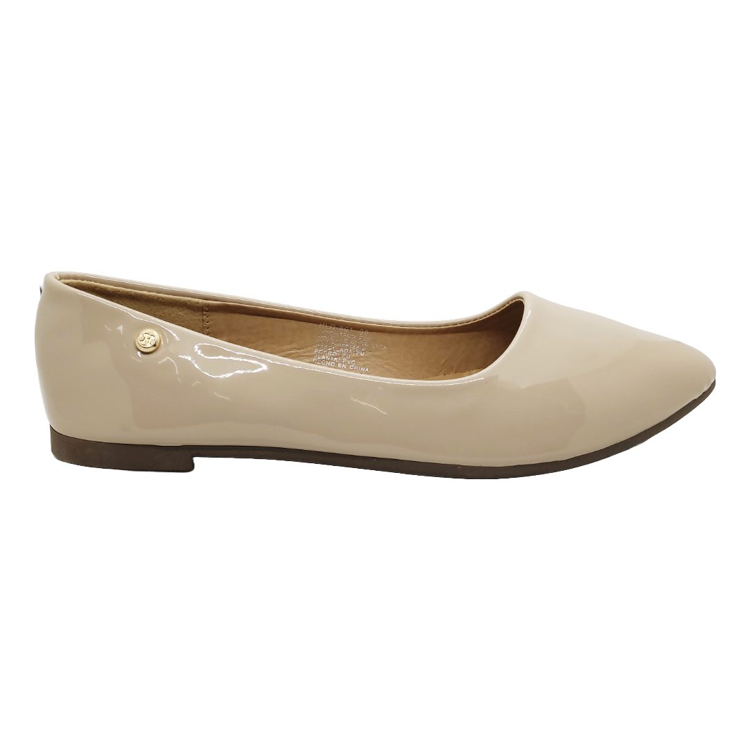 Zapatos Hualunaote Beige Charol | Hld-601A - Talla 39