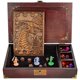 thumbnail image 1 of Caja DND 3 en 1 con bandeja para dados D&D de metal y Journal Hornate, 1 of 8