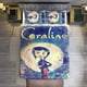 thumbnail image 4 of Retro Coraline Comforter Set Soft 3 Pcs Twin Bedding Sets Thicken for All Season, 4 of 5