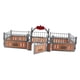 thumbnail image 4 of Establo De Caballos, Modelo, Corral De Caballos, Accesorios De Esgrima Para Decoración De Diseño, Marrón, 4 of 5