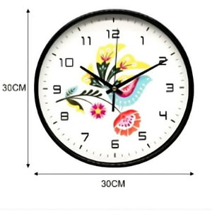 Genérico - Reloj De Pared 30 Cm De Diámetro