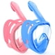 thumbnail image 1 of Máscara De Esnórquel Kids De 2 A 14 Años Antivaho Antifugas Azul Y Rosa, 1 of 7