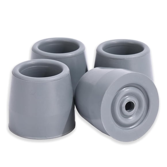 Puntas para Andadera ANCKNE Paquete de 4 Reemplazo Universal de Goma 2.86 cm
