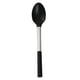 thumbnail image 1 of Cuchara Acero - Silicona 1 Pieza Negro - Plateado, 1 Un, 1 of 3
