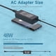 thumbnail image 5 of Cable de alimentación Syfrufo DC 19 V 2.53 A 48 W compatible con Samsung TV, 5 of 7