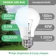 thumbnail image 2 of Bombillas LED DEGNJU Daylight, 5000 K, 8,5 W, 800 lm, E26, paquete de 24, 2 of 6