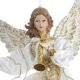 thumbnail image 2 of Ornamento Kurt S. Adler J6064 Angel Marfil Oro Blanco 30 cm, 2 of 3