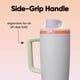 thumbnail image 5 of Vaso Owala FreeSip de acero inoxidable, 183 ml, color menta y morado, 24 horas, 5 of 5