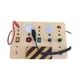 thumbnail image 1 of Tablero Ocupado Con Luz LED Juguete Montessori Para Regalos Actividades De 2 3 4 Años, 1 of 5