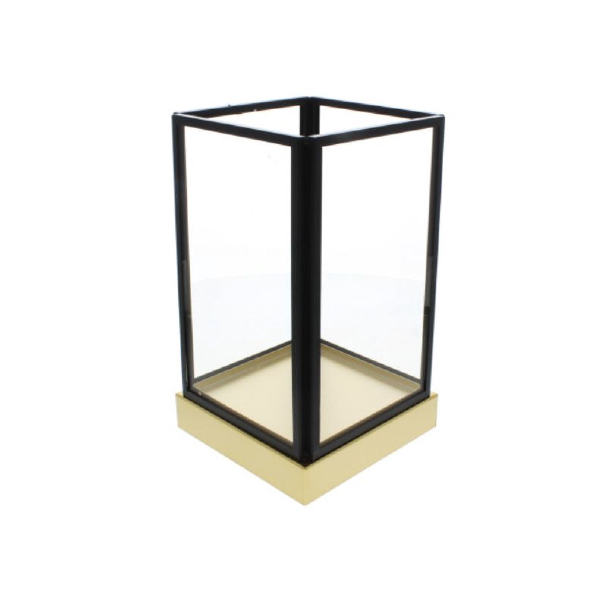 Candelabro 15X15X25.2 cm Transparente Sin Aroma