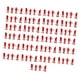 thumbnail image 1 of 100 Piezas De Figuras En Miniatura Para Decoración De Paisajes, Accesorios De Películas, Figuras De Personas En Miniatura, 1 of 3