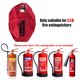 thumbnail image 2 of Cubierta para extintor SHINETEC 2,3 kg (5 lb) color rojo, 2 of 6