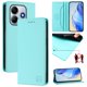 thumbnail image 1 of Funda Billetera con Soporte para Xiaomi Redmi Note 14 4G Bloqueo RFID Plegable Verde menta, 1 of 6