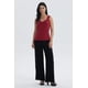 thumbnail image 4 of Polera Mujer Escote Cuadrado Rojo Oscuro, 4 of 4