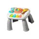 thumbnail image 5 of Mesa De Aprendizaje De Actividades Para Bebés, Juguetes, Mesa De Aprendizaje Musical Para Ni?as De 3, 4, 5 Y 6 A?os, Color Gris, 5 of 5