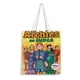 thumbnail image 1 of The Archies Bolso de tela con estampado de lienzo para mujer, bolsa de compras reutilizable y estética, con cremallera interior, regalo para mujer, 35 × 40 cm., 1 of 6