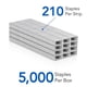 thumbnail image 4 of Staples Swingline Standard para grapadoras de escritorio 5000 por caja, 4 of 4
