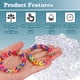 thumbnail image 3 of 360 clips en forma de S para pulseras de telar, conectores de plástico, repuestos para pulseras de telar, 3 of 5