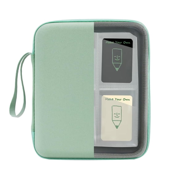 Funda Organizadora Para Tarjetas Yoto De 120 Bolsillos Verde Claro