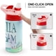 thumbnail image 4 of Stella y SamBotella de Agua con Tapa Pop Top de Un Toque, Acero Inoxidable, a Prueba de Fugas, para Deportes, Botella Infantil rosa 12 oz, 4 of 6