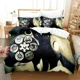 thumbnail image 1 of Gaming AK 47 Bedding Set PUBG Bullet Bed Set Aldult Kid Bedroom Duvetcover Sets 025 Bed Sheets, 1 of 5