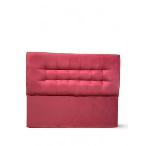 Mbc - Respaldo De Cama King Valencia Felpa Rosado