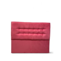 Mbc - Respaldo De Cama King Valencia Felpa Rosado