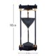 thumbnail image 3 of Reloj de arena AKAKA MUNING 60 min Negro Hexagonal de Madera, 3 of 3