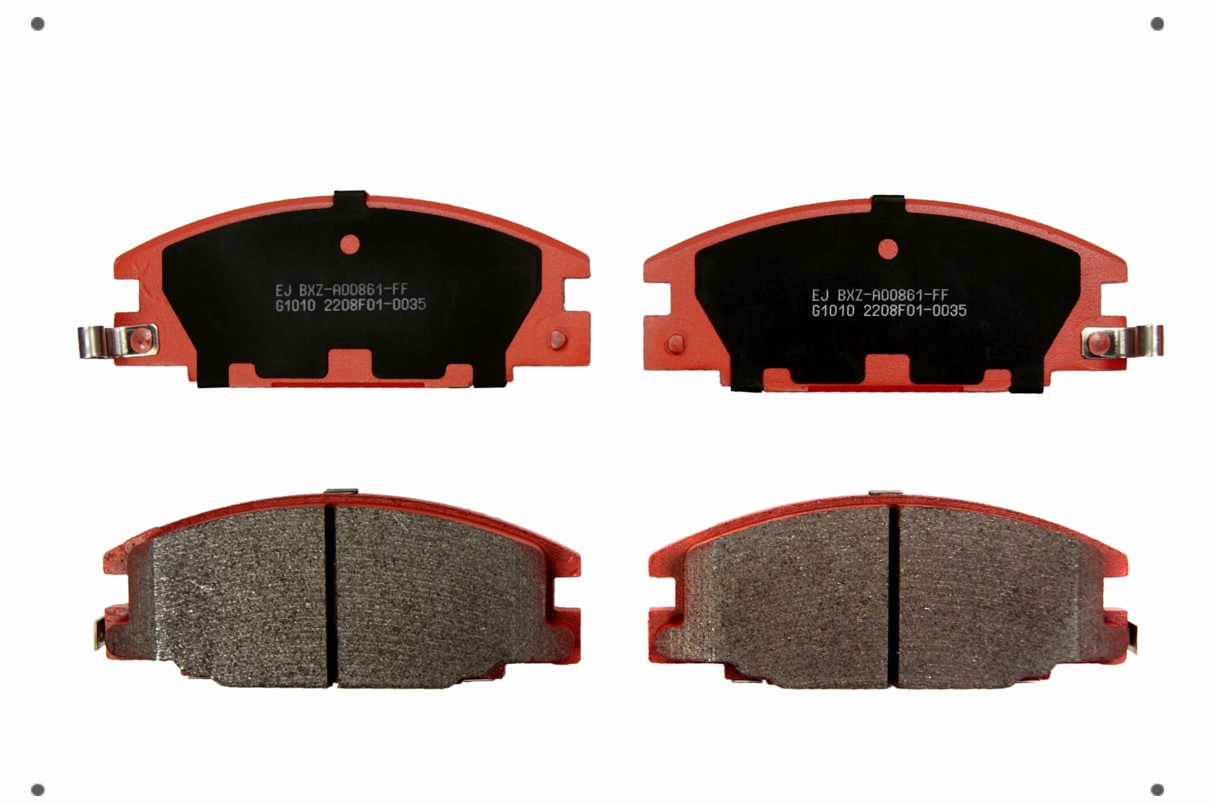 Ital Brakes Pm - Set Pastillas Frenos Ital Brakes Delanteras Para Jmc Boarding 2010 2012