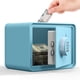 thumbnail image 1 of Caja fuerte mini GOLDENKEY Safe azul 18 cm × 24 cm, 1 of 7