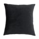 thumbnail image 1 of tiro decorativo funda de almohada cubierta de almohada de terciopelo funda de almohada negro 60 x 60 cm, 1 of 5