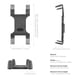 thumbnail image 5 of Soporte para tabletas ARKON, raíl de asiento de coche, resistente, 22 pulgadas, 5 of 6