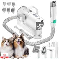 7 En 1 Kit De Cortapelo Y Aspiradora Para Perros Gatos Koba