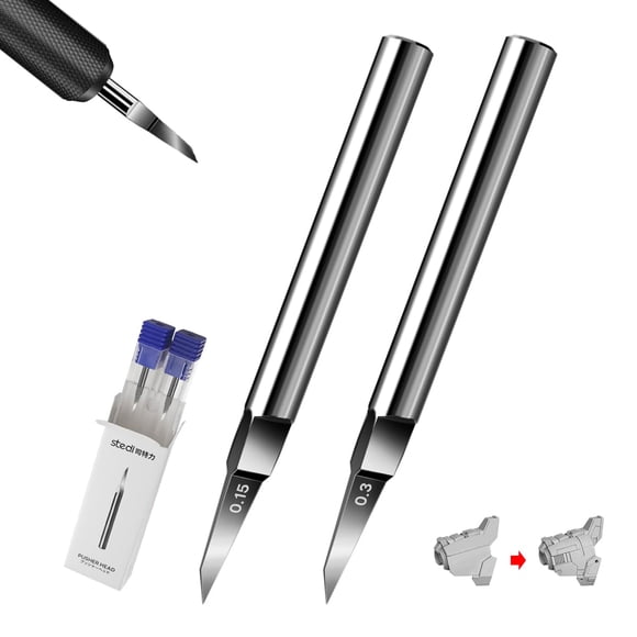 Scriber Blades Stedi Modelo Acero Tungsteno 0.15+0.3 mm