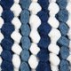 thumbnail image 3 of Alfombra de baño DII, ultra suave, de chenilla, con forma de palomitas, 21 x 34 cm, color azul, 3 of 6