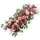 thumbnail image 5 of de flores artificiales para boda, decoración de fondo colgante, arreglo Floral, planta de exhibición para recepción, ventana de , Rosa, 5 of 5