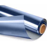 Genérica - Privacidad Vinilos Espejo Pelicula Para Ventanas - Azul Plateado 50Cm * 5Mtrs