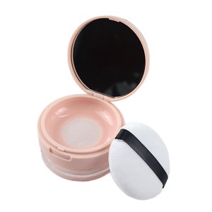 Ioensy - Recipiente Para Polvos Sueltos Con Soplo Reutilizable Para Mujeres De Viaje Red Pequeña Rosa