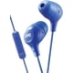 thumbnail image 1 of Auriculares JVC Marshmallow Memory Foam con micrófono HAFX38MA, color azul, 1 of 9