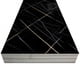 thumbnail image 1 of Plancha Decorativa PVC UV Negro Mármol Raize 244x122cm 25mm, 1 of 6