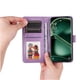 thumbnail image 3 of Funda tipo cartera FOXDOCK para OPPO Find X6 Pro , diseño girasol en relieve, cuero PU, cierre magnético, soporte y tarjetero, 3 of 5