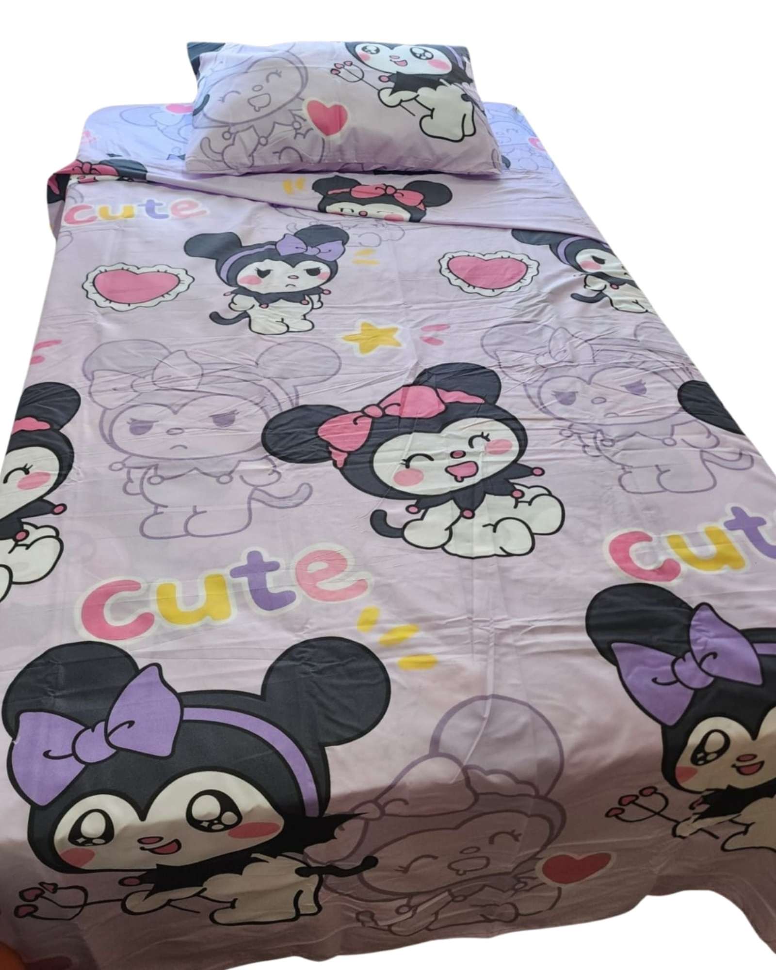 Genérico - Sabana Infantil Plaza Y Media Gatito