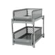thumbnail image 3 of Organizador De Armario Extraíble Con Estante De Almacenamiento Multifuncional De 2 Capas Para Cocina, Color Gris, 3 of 5