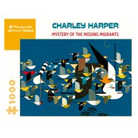 Pomegranate - Rompecabeza Charley Harper: Mystery Of The Missing Migrants - 1000 Piezas