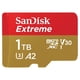 thumbnail image 1 of Tarjeta MicroSD 1TB Sandisk Extreme UHS-I U3 A2 Adaptador SD, 1 of 2