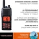 thumbnail image 2 of Radio VHF portátil STANDARD HORIZON HX400IS intrínsecamente segura, 2 of 6