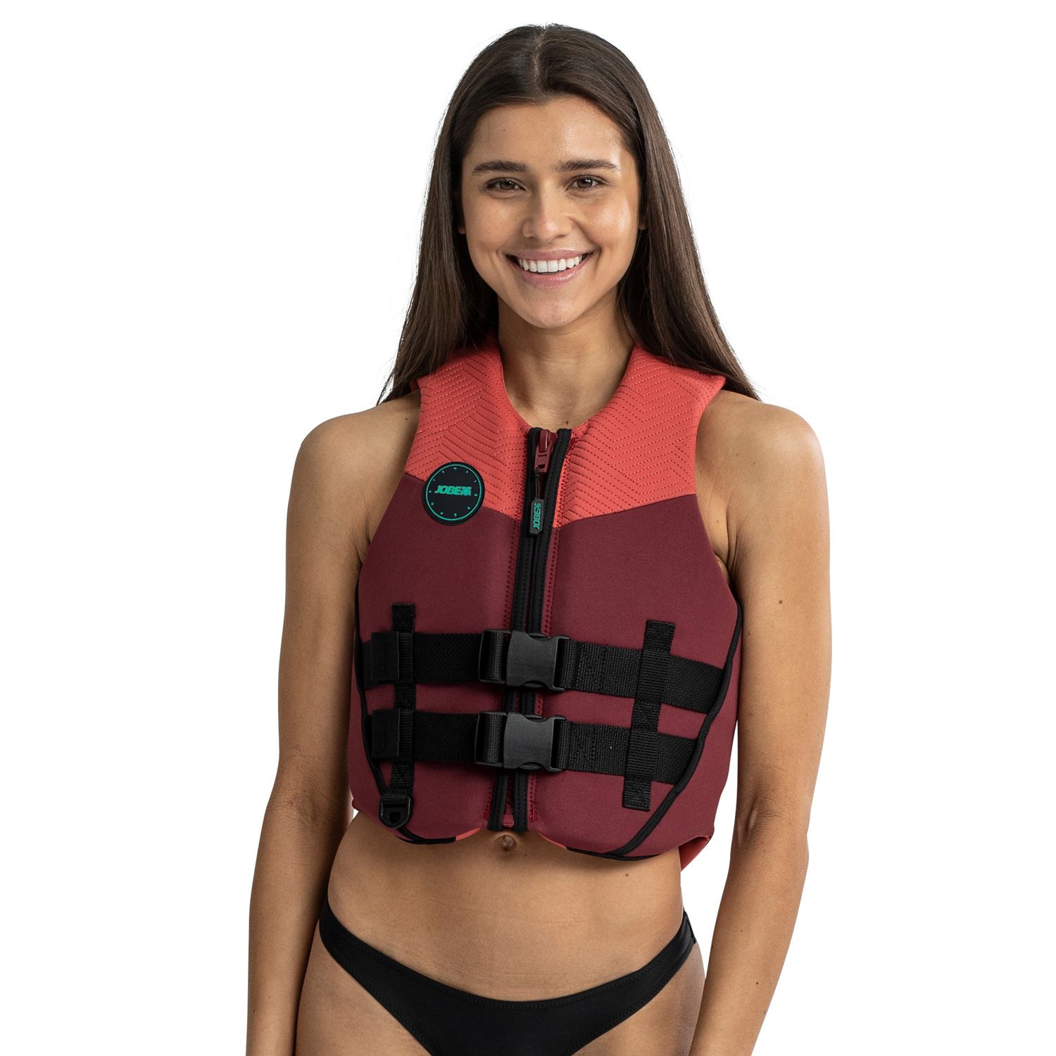 Jobe Chaleco Salvavidas Neopreno Mujer Rojo