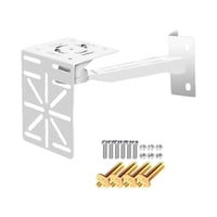 Ioensy - Soporte De Montaje Para Cámara De Seguridad, Soporte Para Cámara Domo Para Patio, Césped, Exterior, Montaje En Poste Vertical