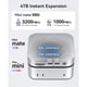 thumbnail image 2 of SSD Externo ORICO M4Ultra 4TB Dual NVMe 3200MB/s para Mac mini, 2 of 3