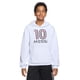 thumbnail image 1 of Sudadera con capucha para niño Messi, manga larga, polar blanco, 1 of 4